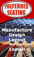 Manufacturer of Satdiun Seating, Auditorium and Theater Seating, Design, Layout and Install